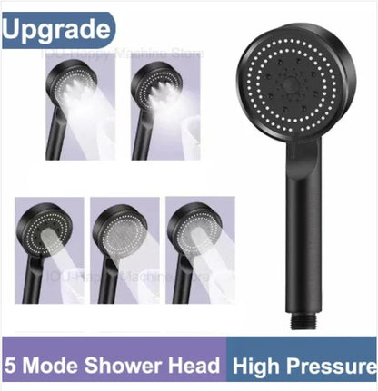 5 Modes Shower Head High Pressure Showerhead Portable Filter Rainfall Faucet Tap Bathroom Bath Home Innovative Accessories