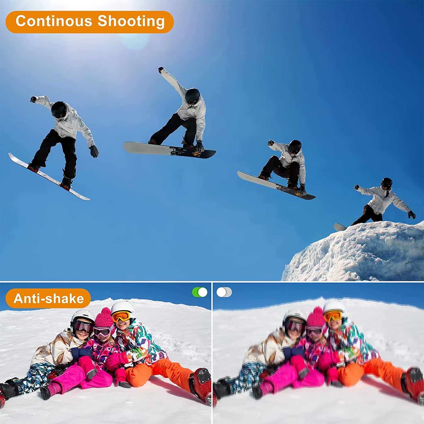 HD 1080P Digital Camera 2.4 Inches Rechargeable Cameras with 16X Zoom Compact Camera 44MP Cameras for Kids Girls Camera Digit